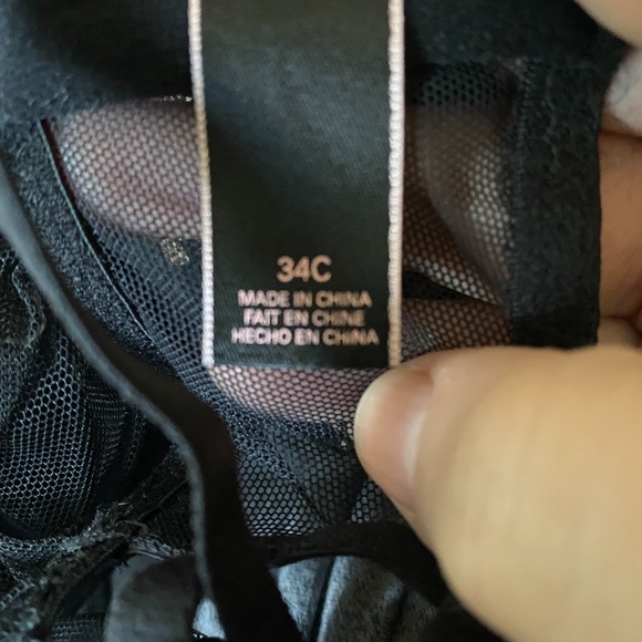 VS Black/Gold Babydoll, 34C. *P1055 - Picture 6 of 6